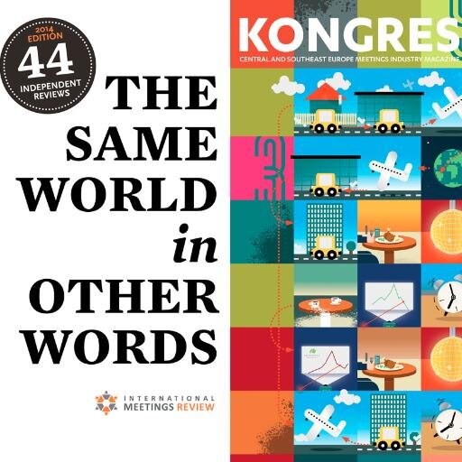The Kongres Magazine is a leading communications medium in the field of the meetings industry.

http://t.co/zf2XsTwNJj
https://t.co/nlSsZQCgl5