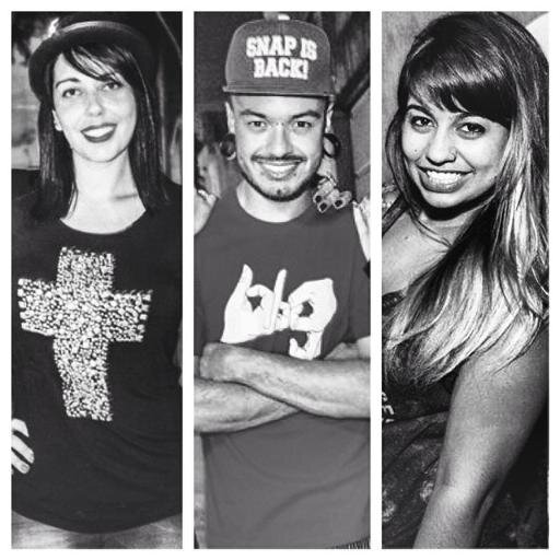 O rivoTRIO surge da ideia de 3 amigos e organizadores de eventos (Ramires Galvão, Bianca Duarte e Soninha Esteban) para levar ALEGRIA e DIVERSÃO com sets TRASH!