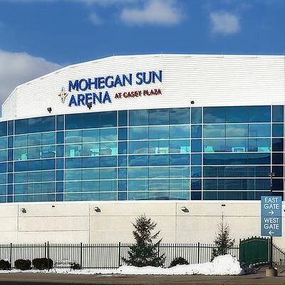 Mohegan Arena at Casey Plaza is an 8,500 seat entertainment facility/convention center located in Wilkes-Barre Twp., Pennsylvania.