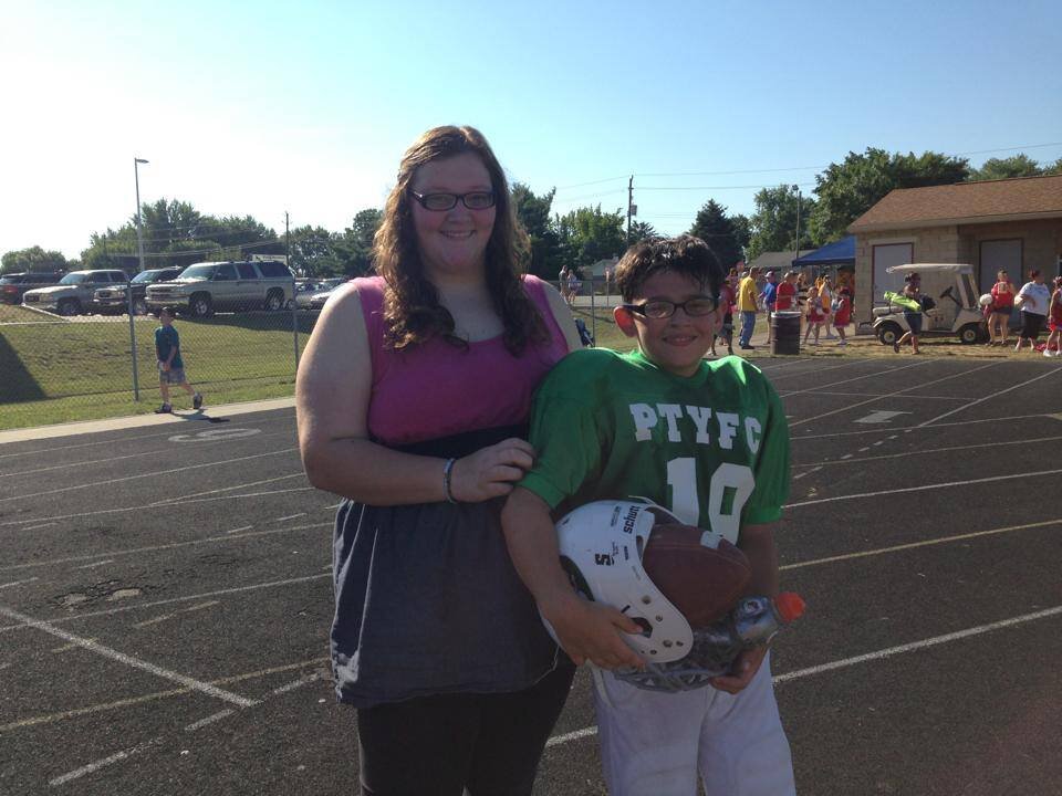 Football Player, Brown Eyes,and a very nice person.