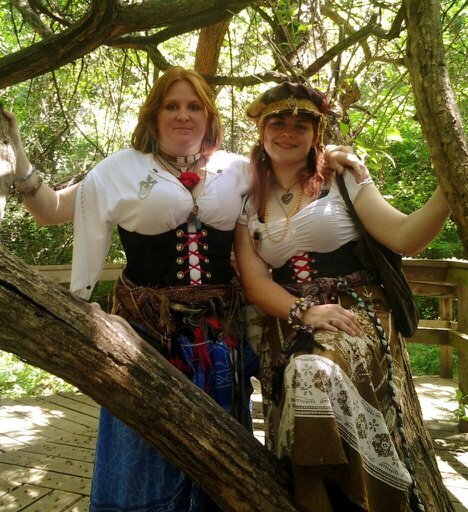 We are mom & daughter Ren fest entertainers...       Gypsies~The Bella's. If interested in buying any of my creations email: MarrabellasGypsyCreations@mail.com