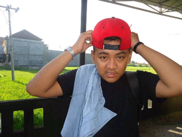 Because he is me so I changed and because he's so like this:)