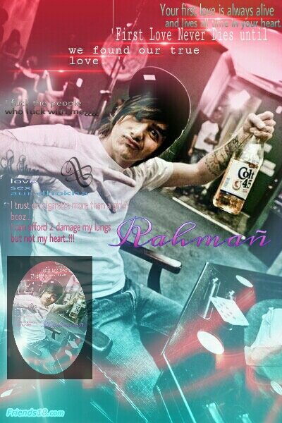If u love me love me well.,
If u hate me go to hell.