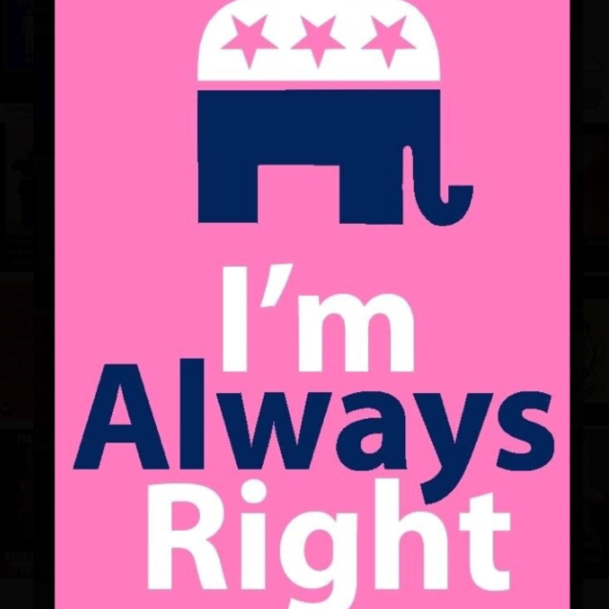 I'm a right-wing, pro-life, gun loving, college educated, politically informed conservative christian female. Yes, we still exist.