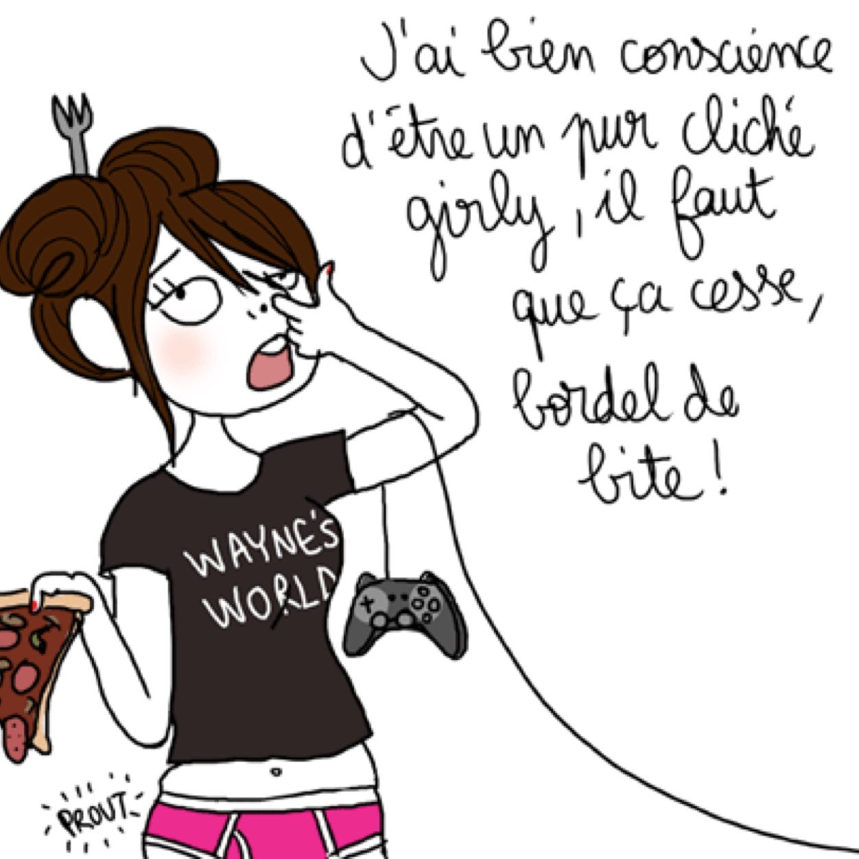 pour toutes les lesbiennes qui comme nous en ont assez des sites de rencontres, des blogs tristes ou des magazines hétéros!