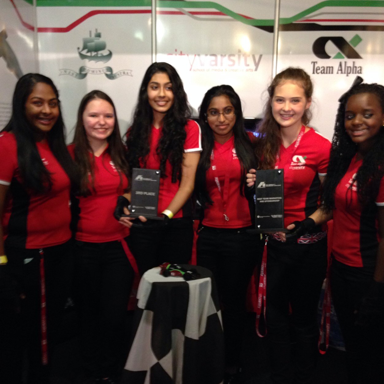 TeamAlpha2014's profile picture. This is the Official Twitter for the Team Alpha , Team One of the two from Durban Girls' College in Top Gear F1 Schools Challenge 2014.