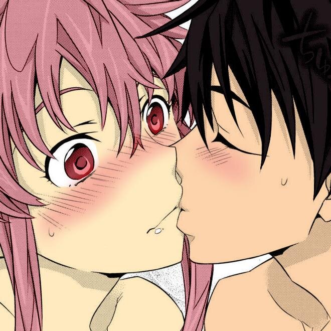 I'm the first diary owner, now god of the Second world. My darling wife, @YunoTheYandere_! (#RP #Mirai Nikki #18+ #OpenDMs)