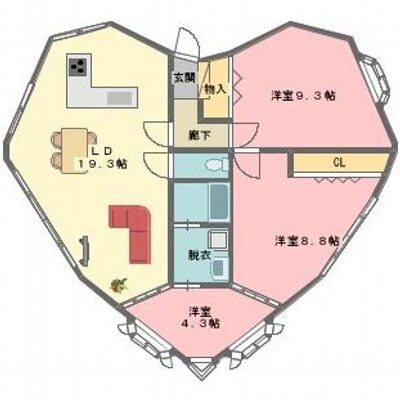 変な間取り図 建築の世界 Henna Madori Twitter