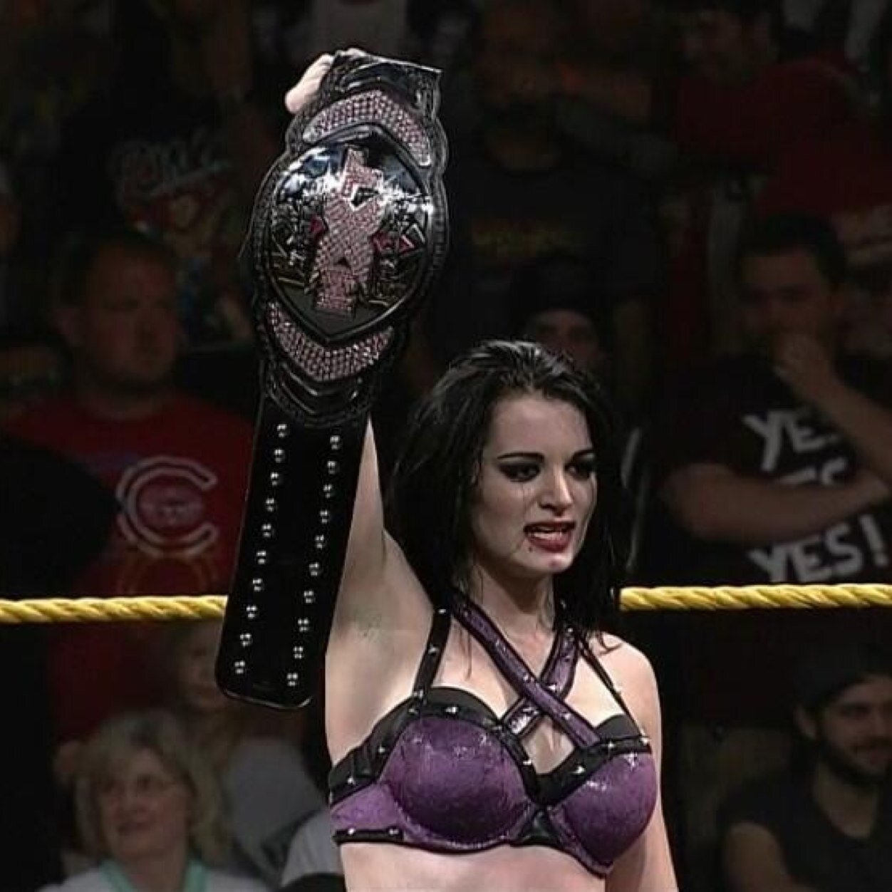 The first ever NXT Womens Champion and now WWE divas champion!!!! #Rampaigers #HellInBoots #Beyourself #HistoryMaker Check out my new shirt on @WWEShop! RP