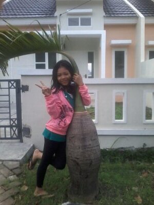 bersekolah dismp 10 @ayuamini_chery belle