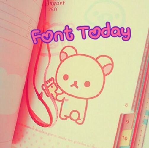 Sharing new font for your idevice everyday
