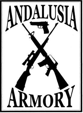We are located 1 Mile South of Andalusia Alabama and stock the newest firearm tech, older collector guns full service Gun Smith and accessories for the outdoors