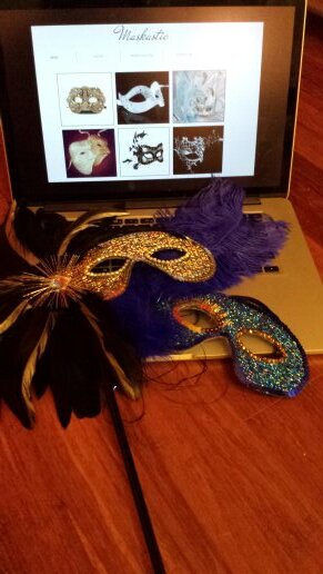 Design and create your very own stunning Maskastic masks. Try before you buy via your personal webcam.