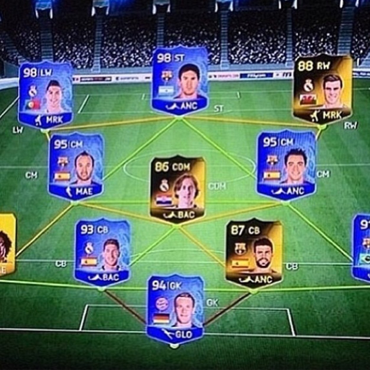 If you want coins message me!!! I can give coins or players! I can also duplicate!