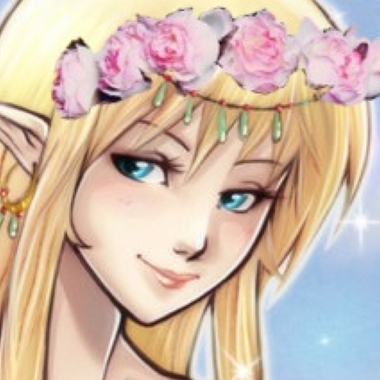 I am the goddess Hylia~. Perhaps you've heard of my people, the Hylians?