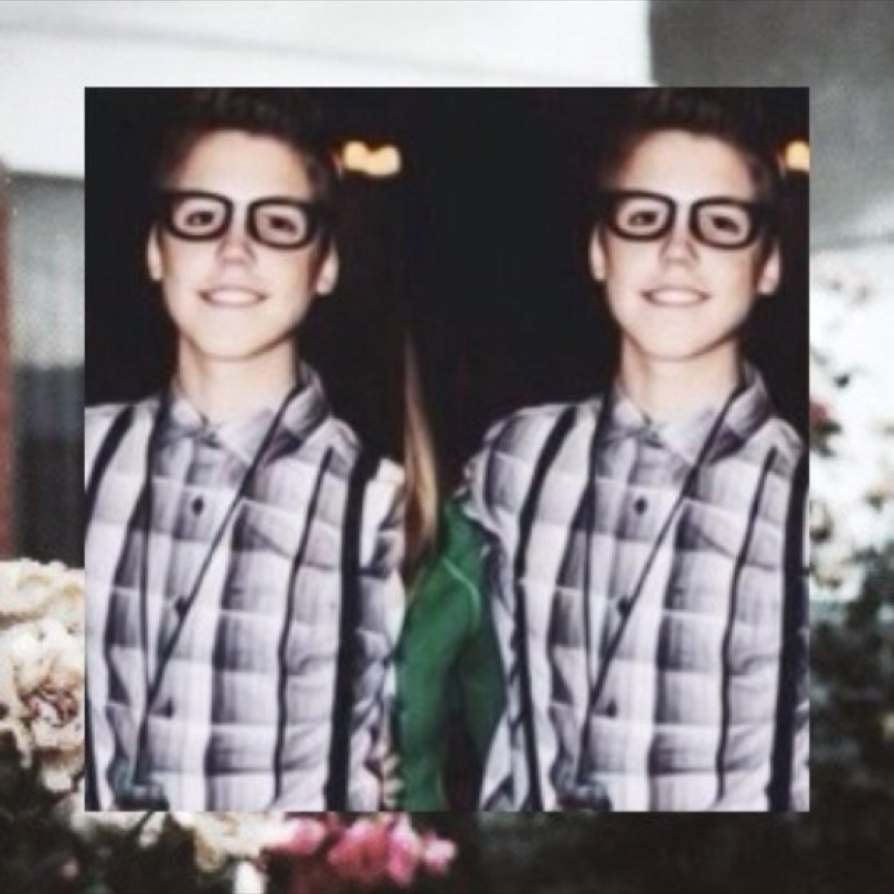 Smile. And if you can't find a reason to, do it for me.