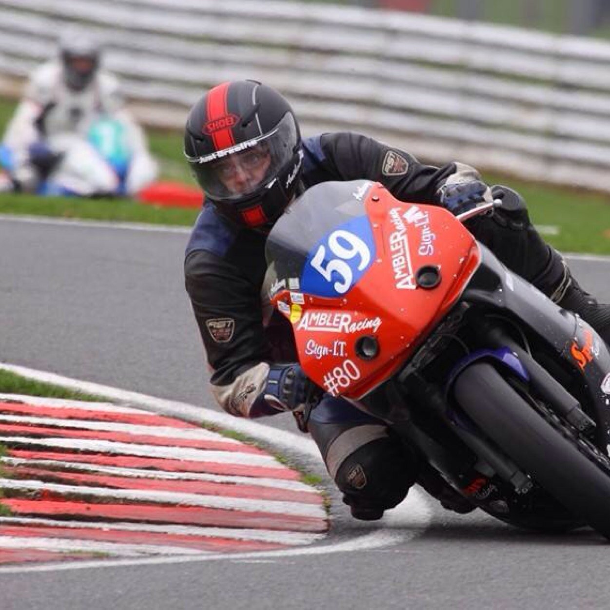 Races bikes a bit and makes swarf