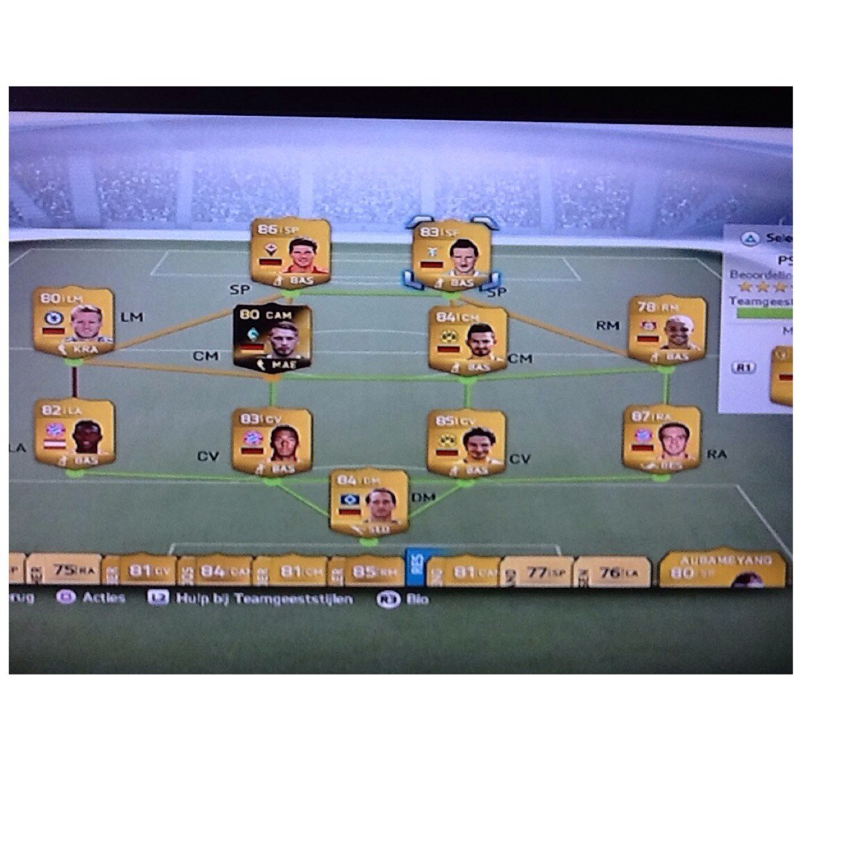 Playstation3Gratis Spelers/CoinsScammers tweet ikReden voor gratis spelers: Ik ben gestopt met FUTHeb 700K en het team hierboven