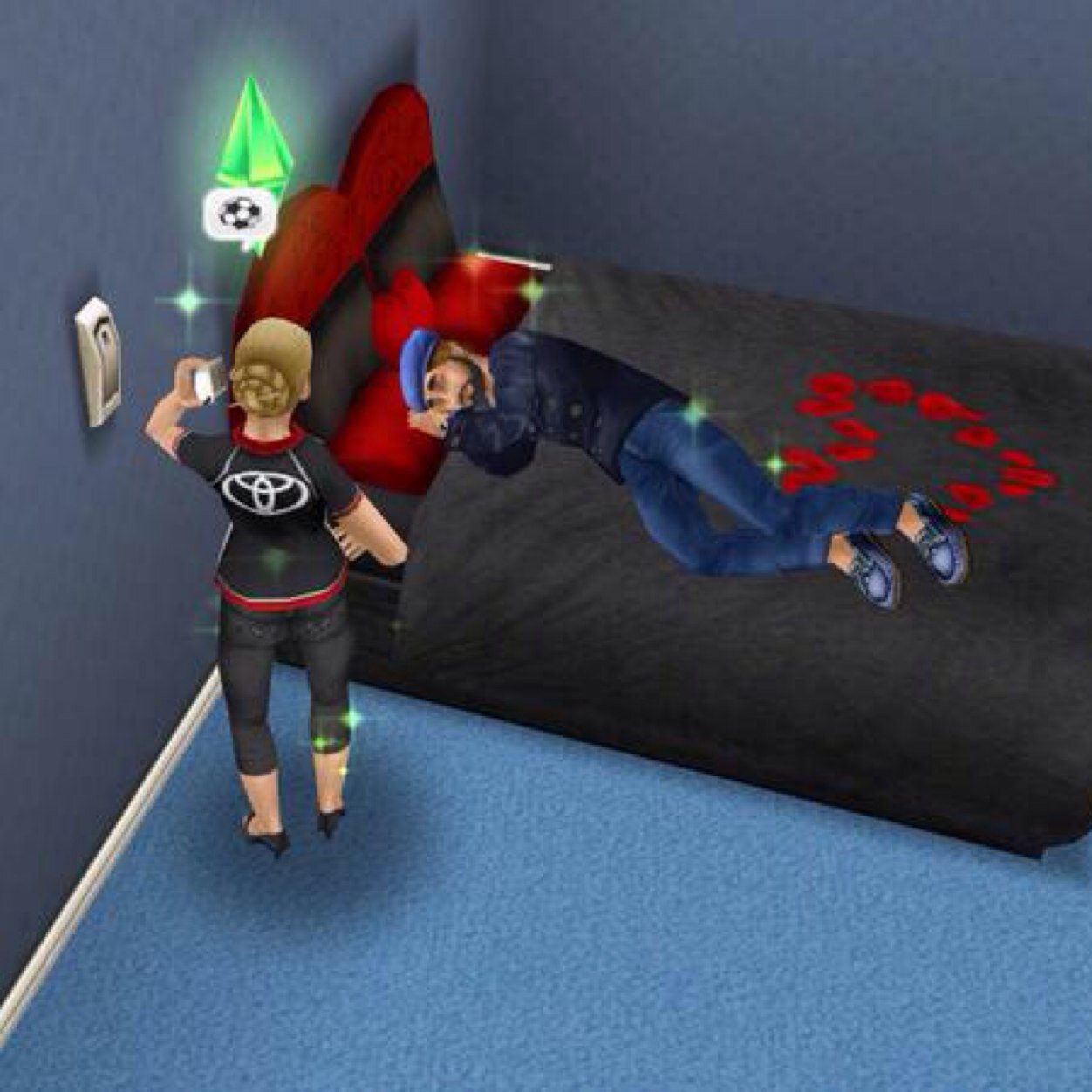 Suivez l'aventure de mes Sims !