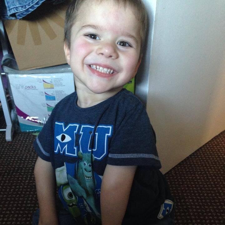 Noah has a rare condition called Arthrogryposis that stops him from standing or walking and has limited movement in his arms. https://t.co/gE0jv45yAv
