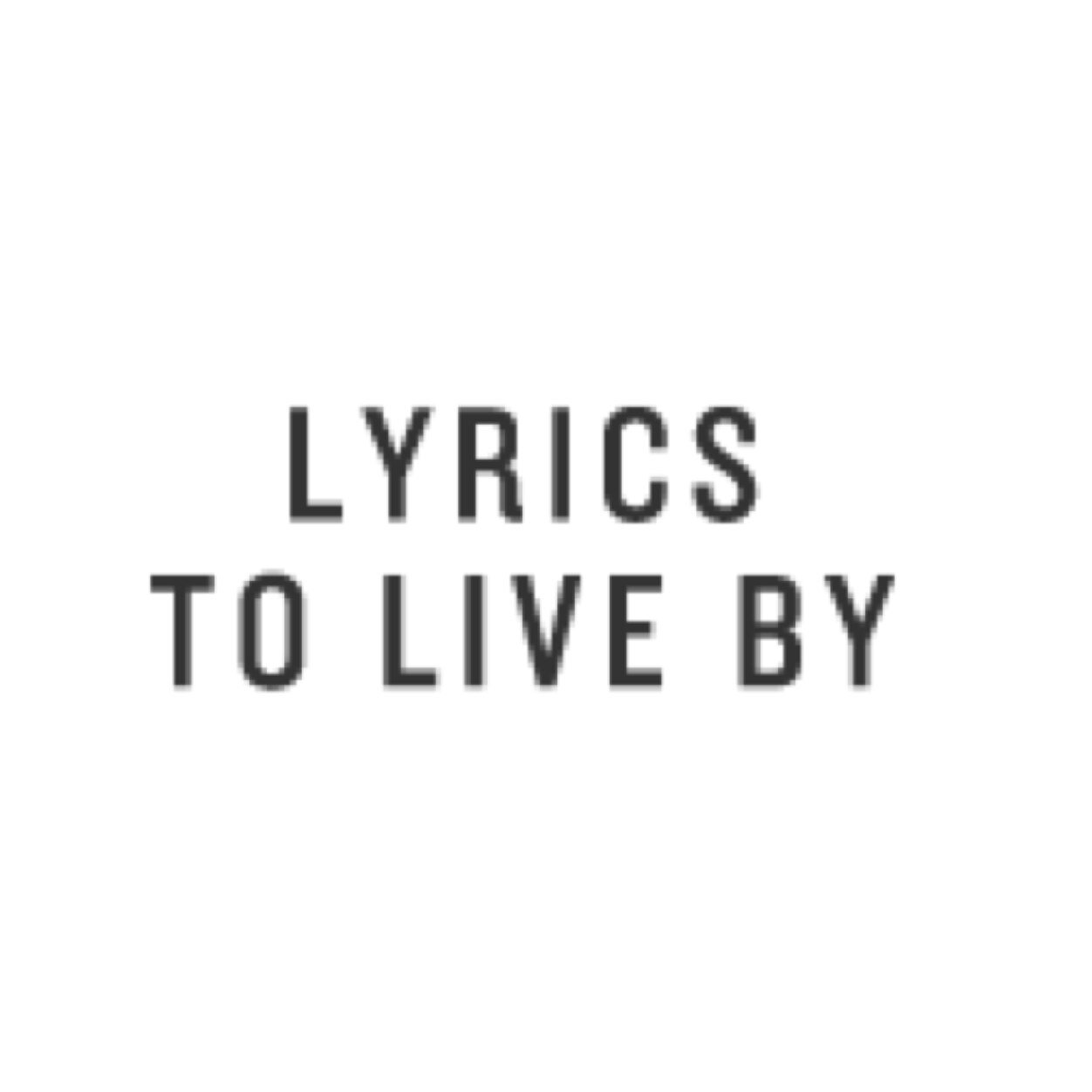 A collection of the best music lyrics from all types of music.
