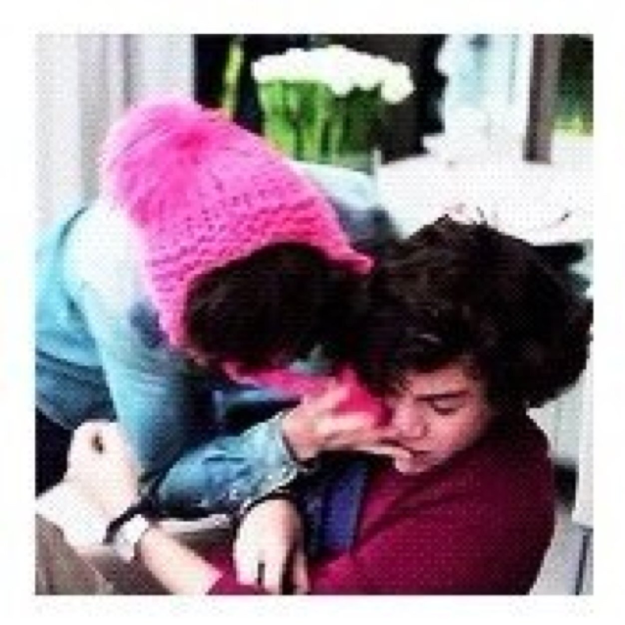 roses are red. violets are blue. i remember the day. that green eyes met blue
