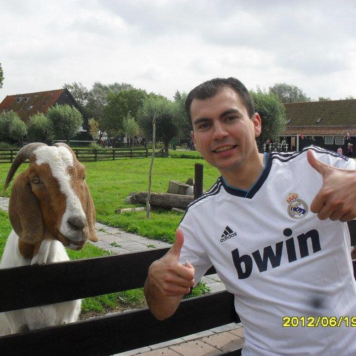 AlejandroK87's profile picture. “La camiseta del Real Madrid es blanca, se puede manchar de barro, sudor y hasta de sangre, pero nunca de vergüenza.”
¡¡¡Hala Madrid!!!