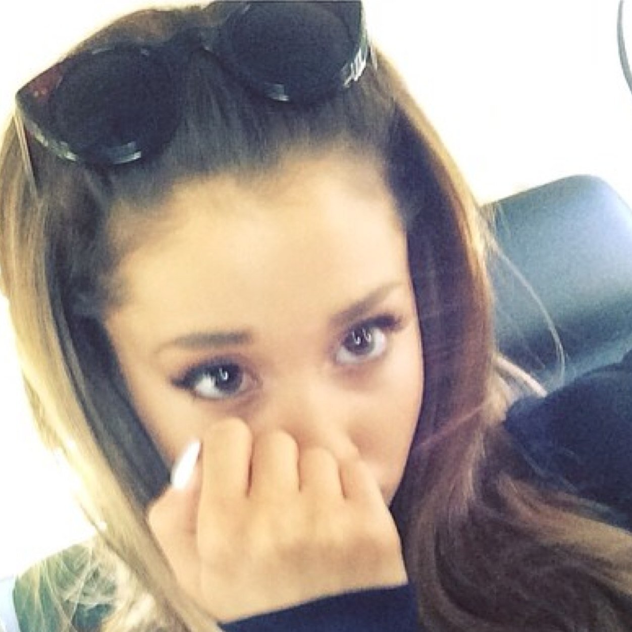 Go follow @sleepyariana_