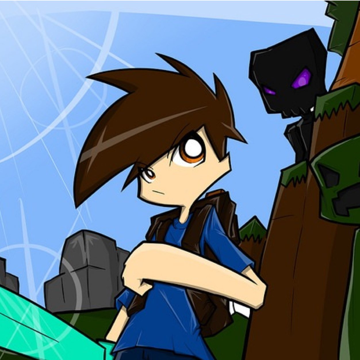 What sup guys Im CrazyDiamondCraft I play Minecraft and other games too!Love to watch minecraft videos!I FREAKIN LOVE DIAMOND!