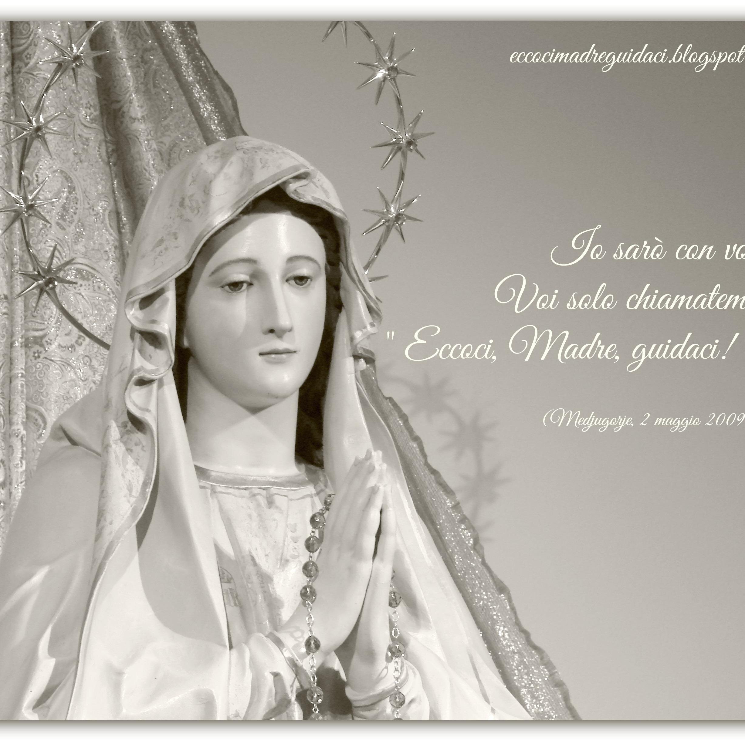 Account del blog dedicato alle apparizioni della Regina della pace 
a Medjugorje.