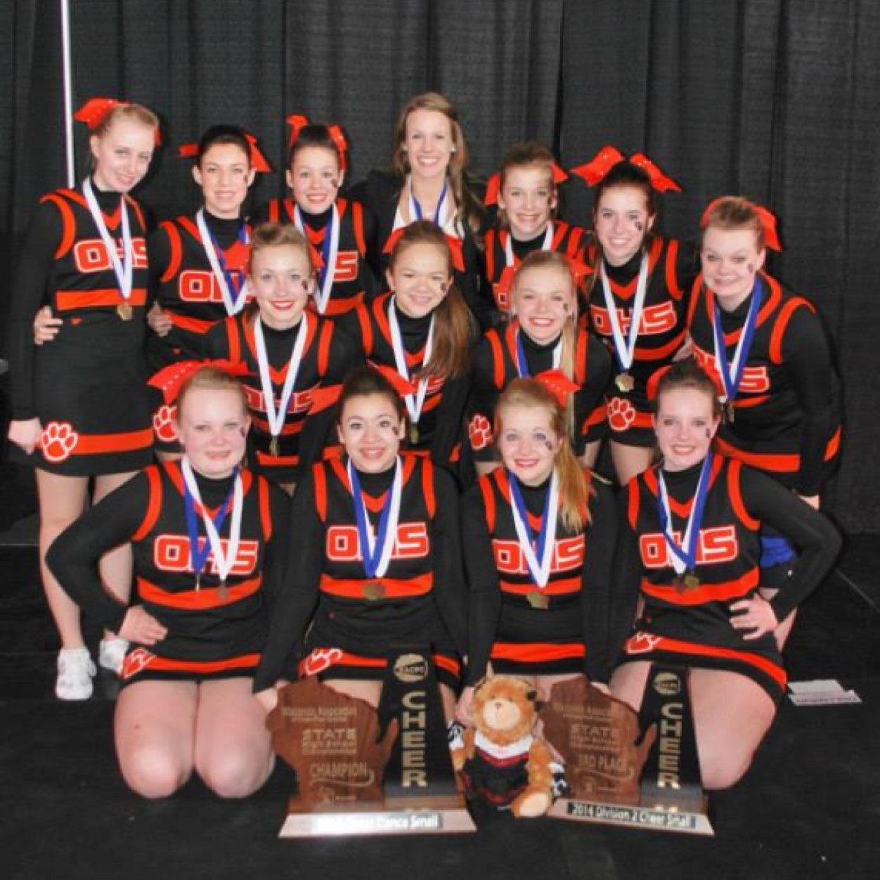 Oregon High School Varsity Cheer Team