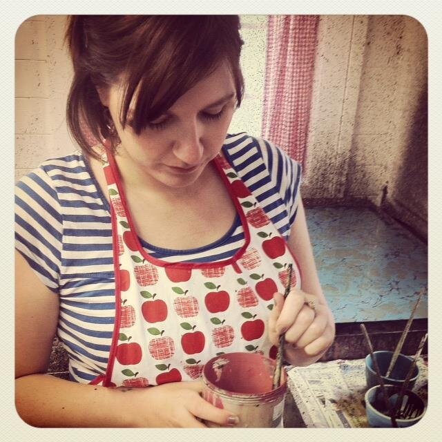 MissMarbling's profile picture. Full time professional paper marbler, working from my log cabin in Wiltshire.