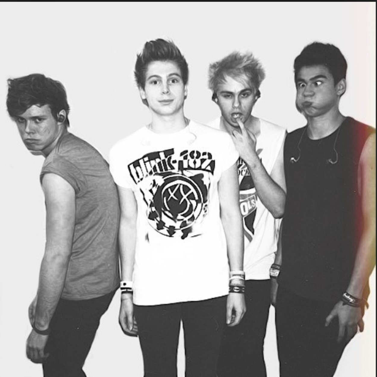 ❤️5SOS❤️ Calum Ashton Luke Michael yeah ok chuckles