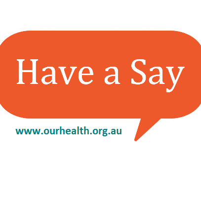 OurHealth - consumer conversations and ideas driving change in Australian healthcare.  A Consumers Health Forum initiative