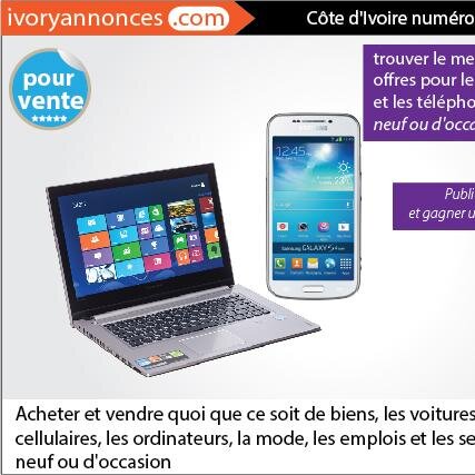 Welcome to http://t.co/qvX9AXhGHZ – Cote D'Ivoire number 1 marketplace

Bienvenue à http://t.co/qvX9AXhGHZ - Côte d'Ivoire numéro un du marché