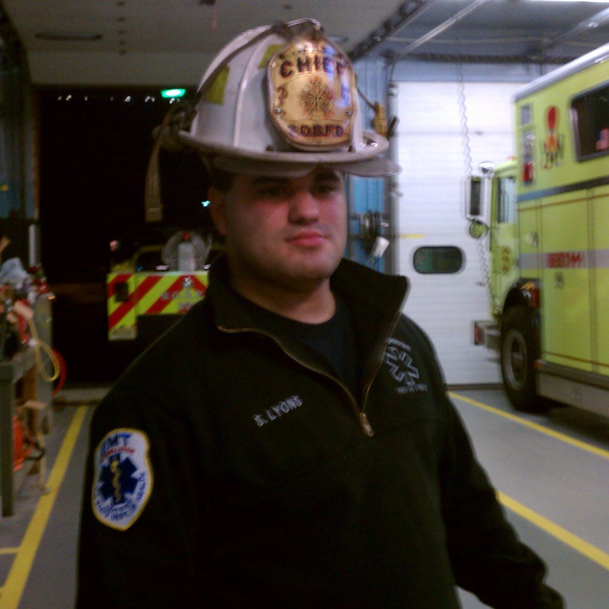 SamSlyons160's profile picture. Firefighter EMT