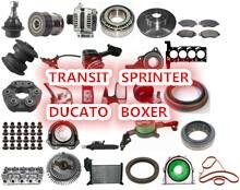 Stockist and exporting spare parts of Ford Transit, Mercedes Sprinter, Fiat Ducato and Peugeot Boxer
