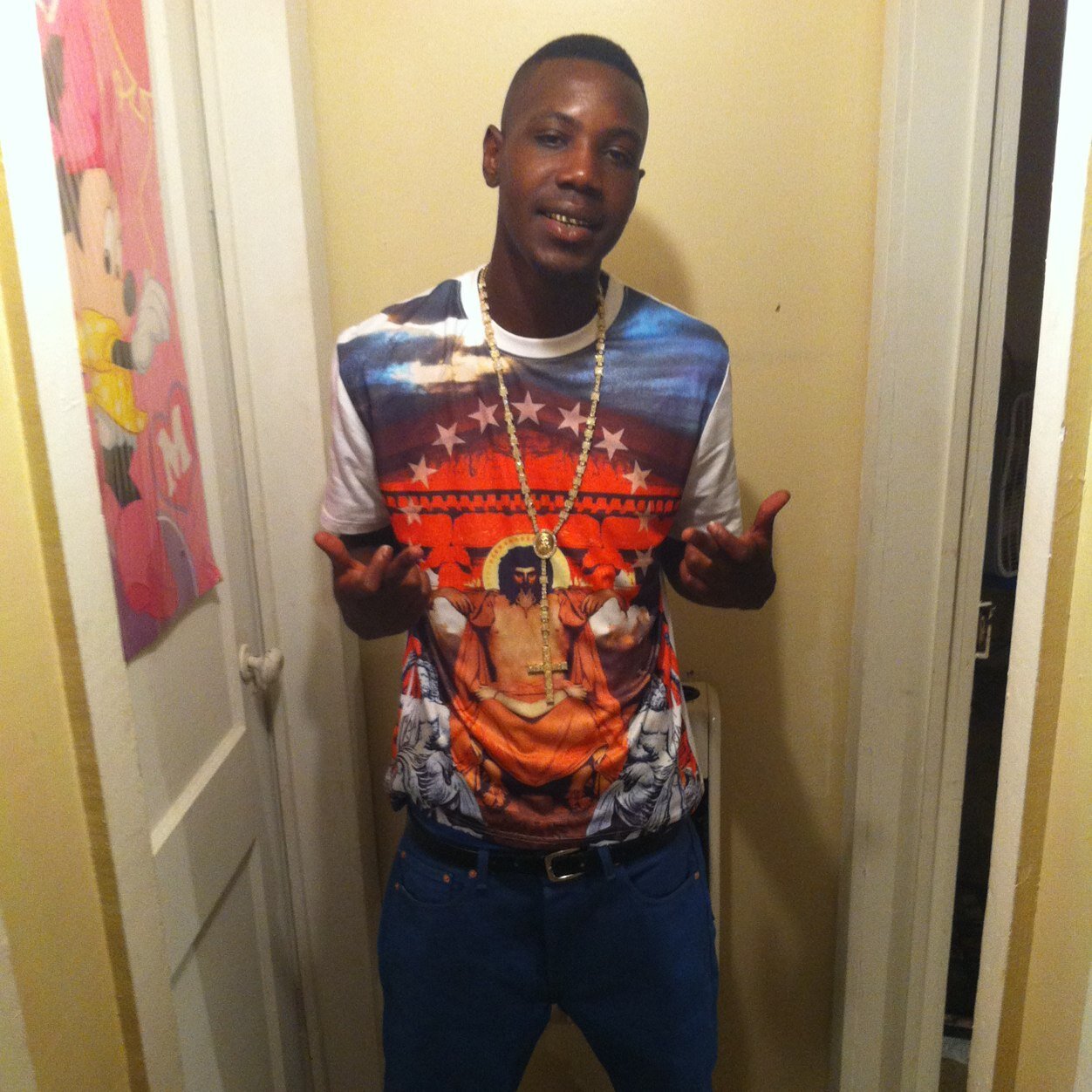 ^Top of da world nigga fuck a hater ✈