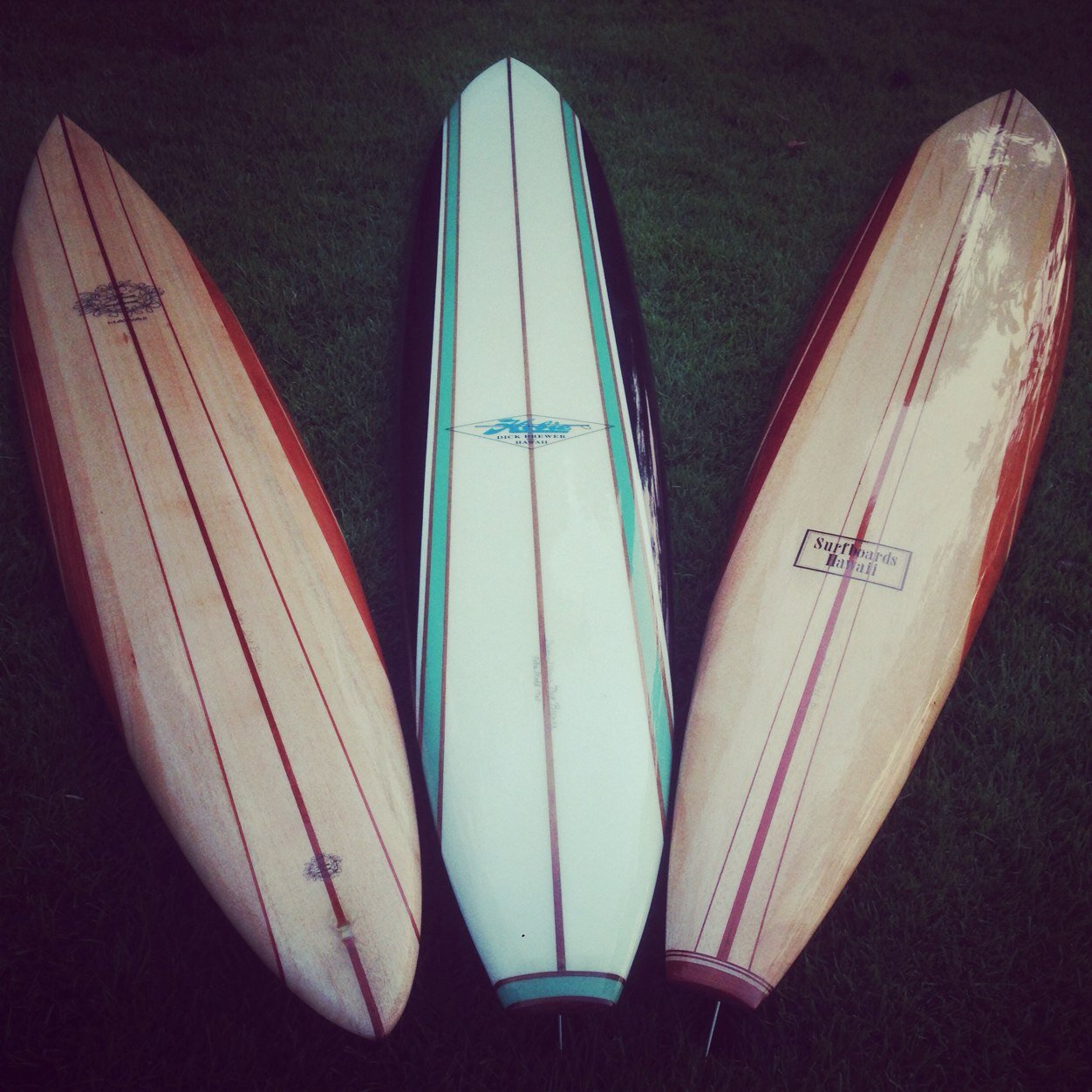 Surfboard Hoard on Twitter "Early 1970's Surfboards Hawaii by Ben Aipa