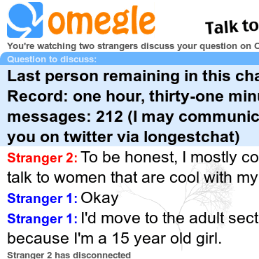 Talk to india omegle strangers Omegle Belgium