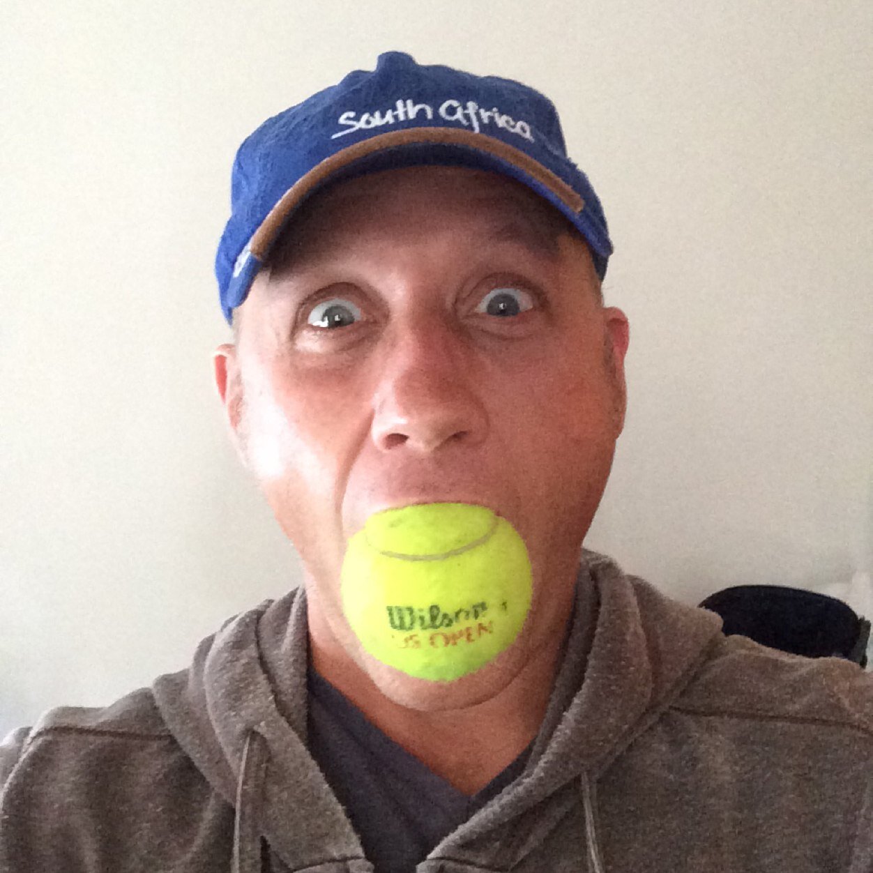 When I'm on the tennis court my first emotion is always gratitude.