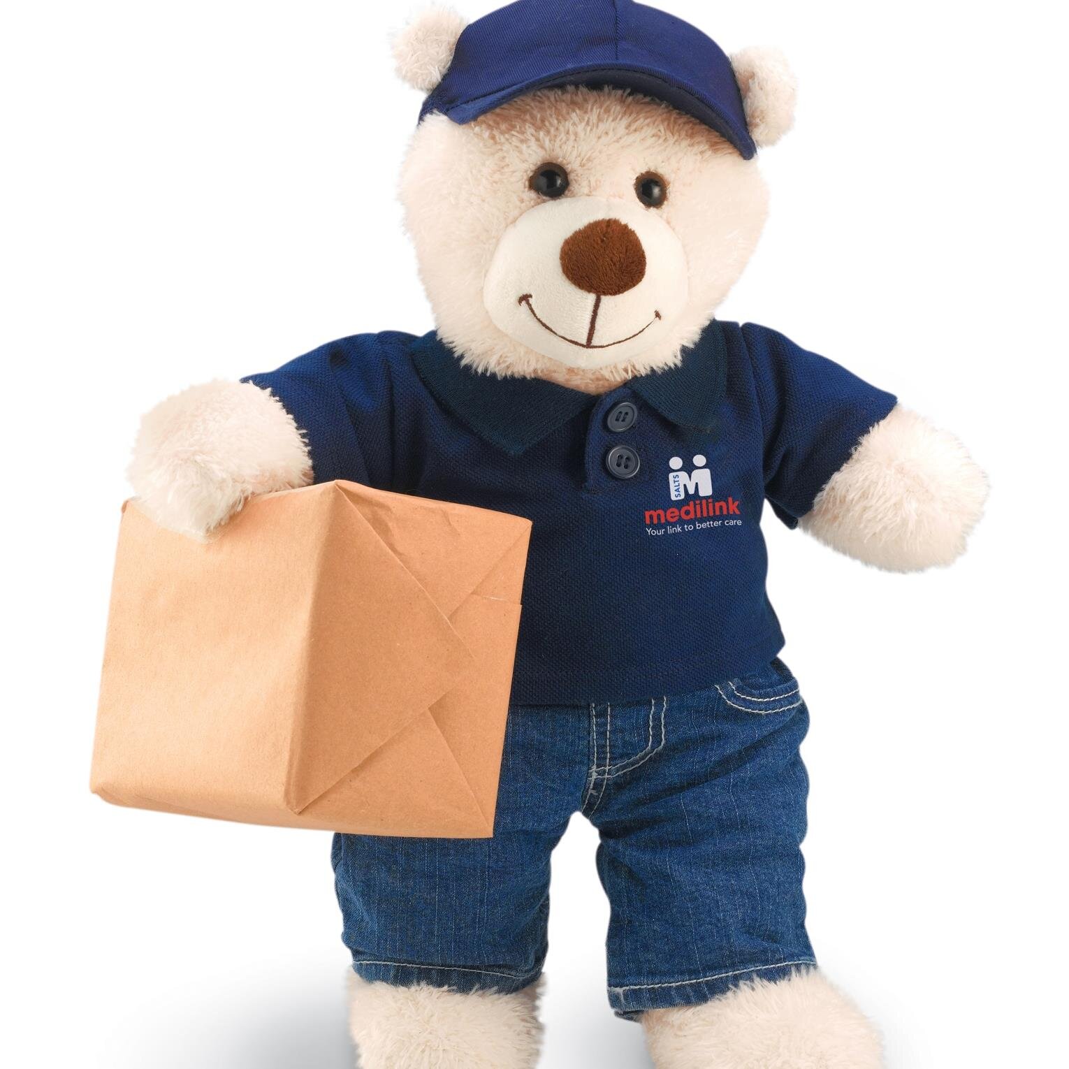 Medilink Paediatric Mascot To look after all children. Delivering a first class service everytime! With a smile!!