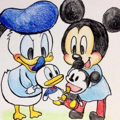 ベスト50 ディズニー キャラクター 画像 可愛い イラスト画像