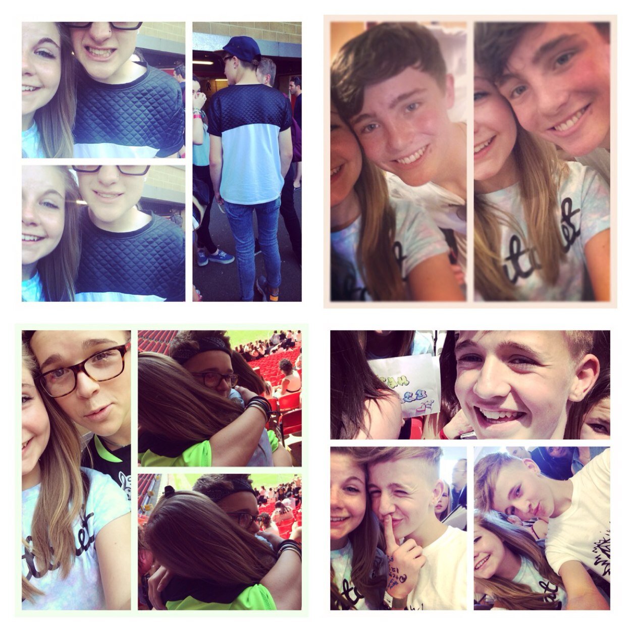 I love alot:') never guve up....
