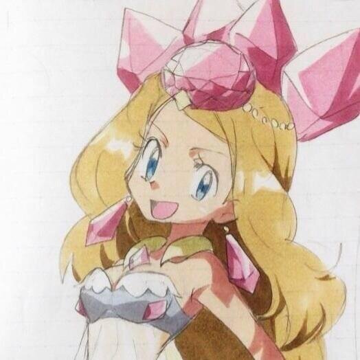 Hello I'm Serenα Traveling with Ash Bonnie Clemont ♥ Pokémon: Fennekin .Rhyhorn Racer  #Single