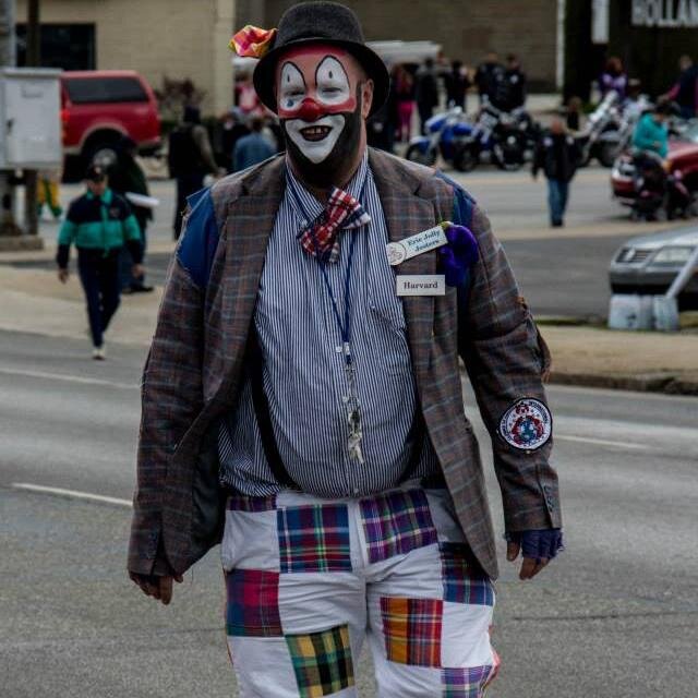 I belong to the Erie Jolly Jesters, a christian clown group.Known also as the Erie Zoo Clown's.
