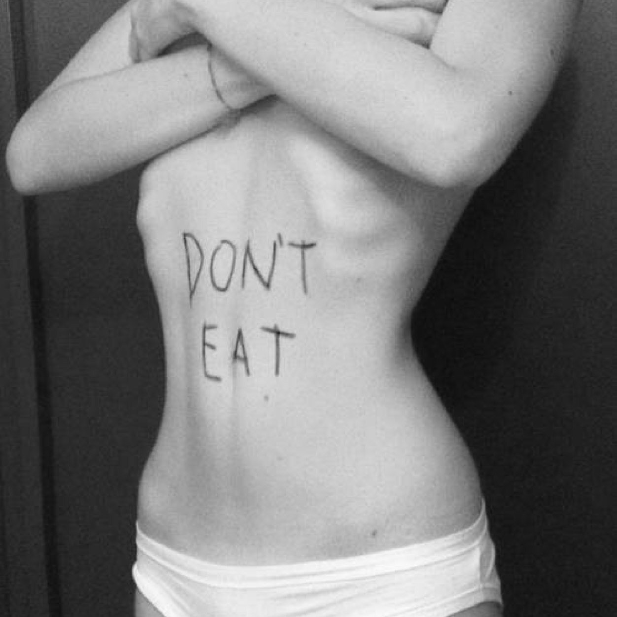 Не жри картинка анорексия
