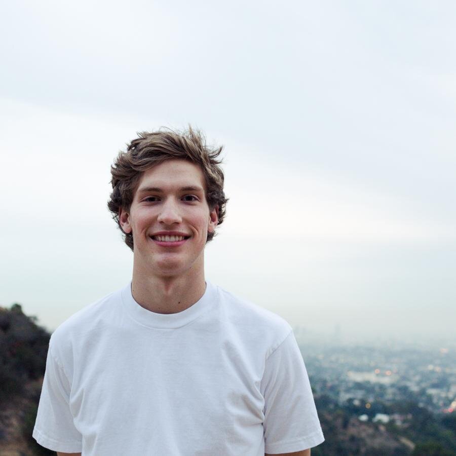 Filmmaker who dropped out of college, works on movies, and makes side dinero selling flowers off forest lawn drive