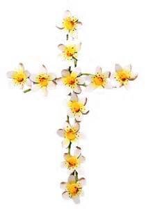 Thoughts of a flower growing at the foot of the cross. #flowerandcross