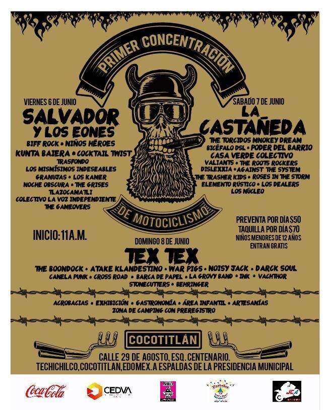 motos, música, gastronomía, artesanías, motos, talleres, exhibición, concursos.
